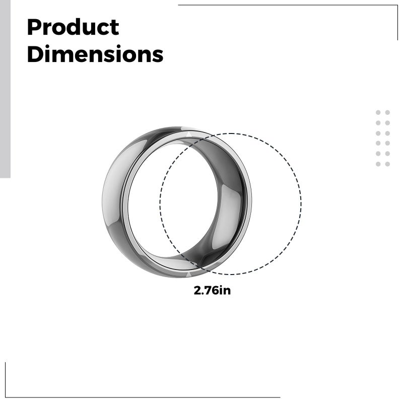 Upgraded NFC Smart Ring Android Compatible T5577 Chip IP68 Waterproof Ceramic - Image 5