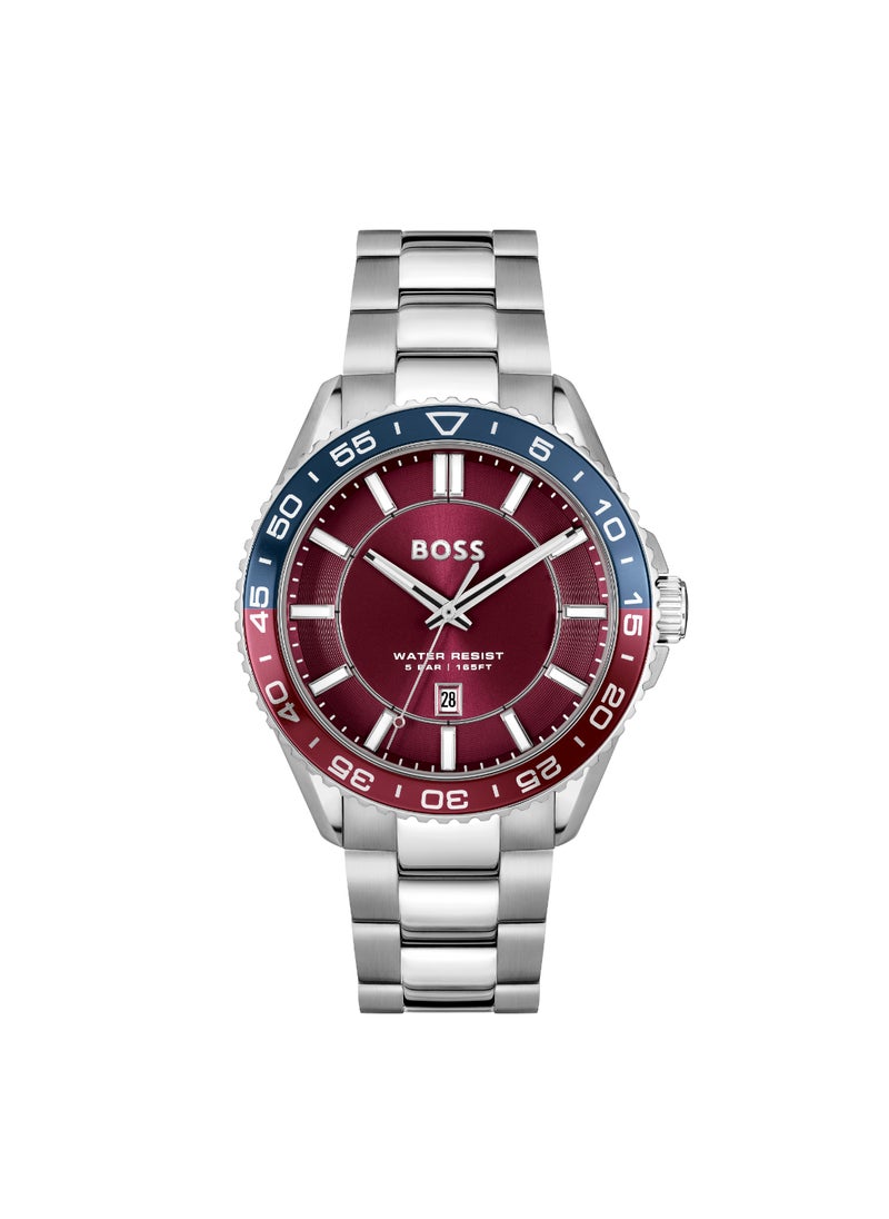 HUGO BOSS WATCH ROUND ANALOG MEN'S RED CASE WATCH - 1514209 - pzsku/Z6CAE81C7521B09EC546AZ/45/_/1738736880/f9ac7ec7-c0be-41e5-b358-be13073e4512