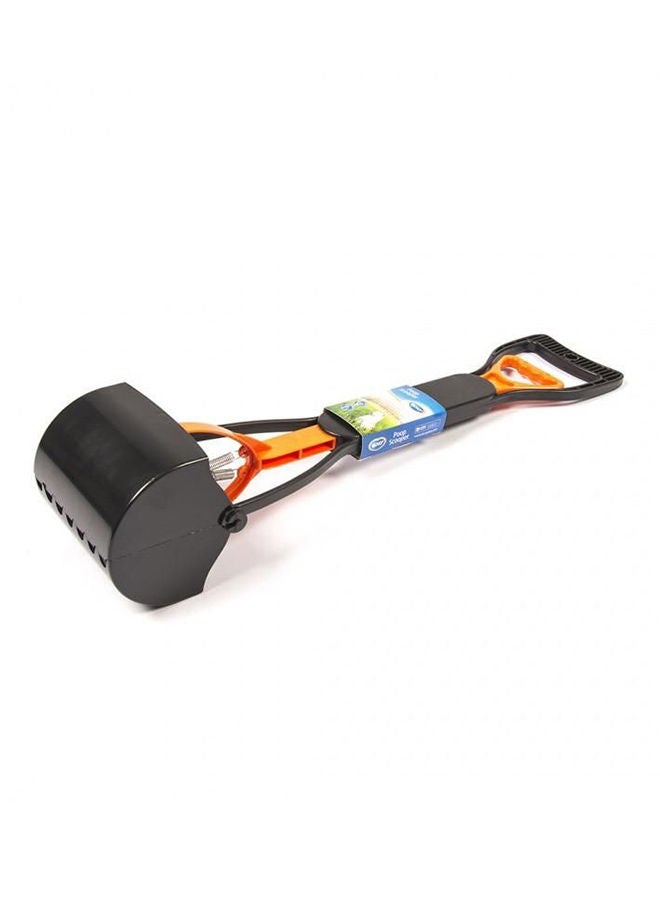 NIBEMINENT Pet Poop-Scooper Black/Orange