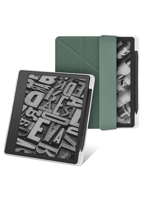 Protective Case for Kindle Scribe 10.2 Inch (2022 Release) - Multi-Angle Stand, Soft TPU Cover, Built-in Pen Holder, Auto Sleep/Wake, Magnetic Closure (Model 2023 C4A6T4)