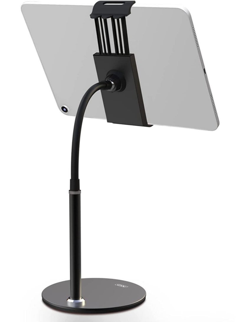 Gravity C79 Universal Phone / Tablet Holder, Adjustable, Aluminum Alloy + Abs Desk Tablet Holder Compatible with Devices Below 11 Inches - Image 3