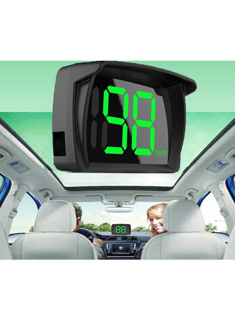 Car Hud  Speedometer Head Up Display for Cars with Speed Mph USB Plug and Play Suitable for All Cars - Image 1