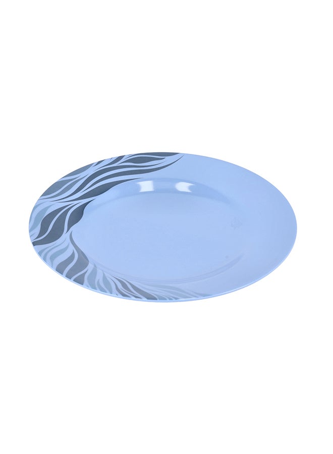 Royalford Melaminware Dinner Plate Blue 8inch - Image 5