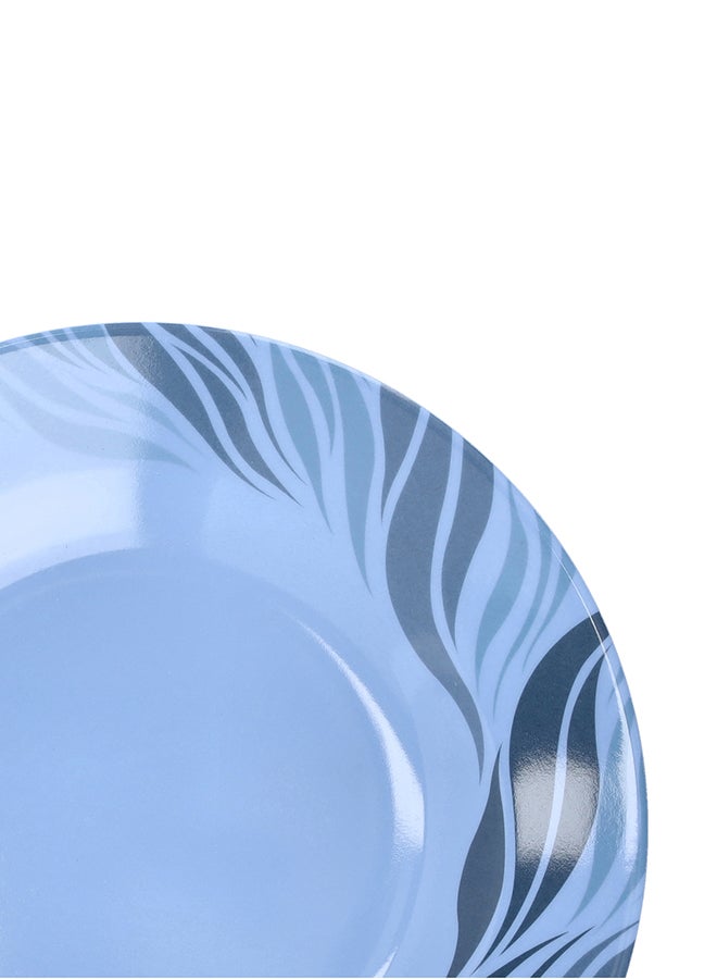 Royalford Melaminware Dinner Plate Blue 8inch - Image 4