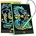 TECJOE 2 Pack LCD Writing Tablet 85 Inch Colorful Doodle Board Drawing Tablet for Kids Kids Travel Games Activity Learning Toys Birthday Gifts for 3 4 5 6 Year Old Boys and Girls Toddlers - Image 3
