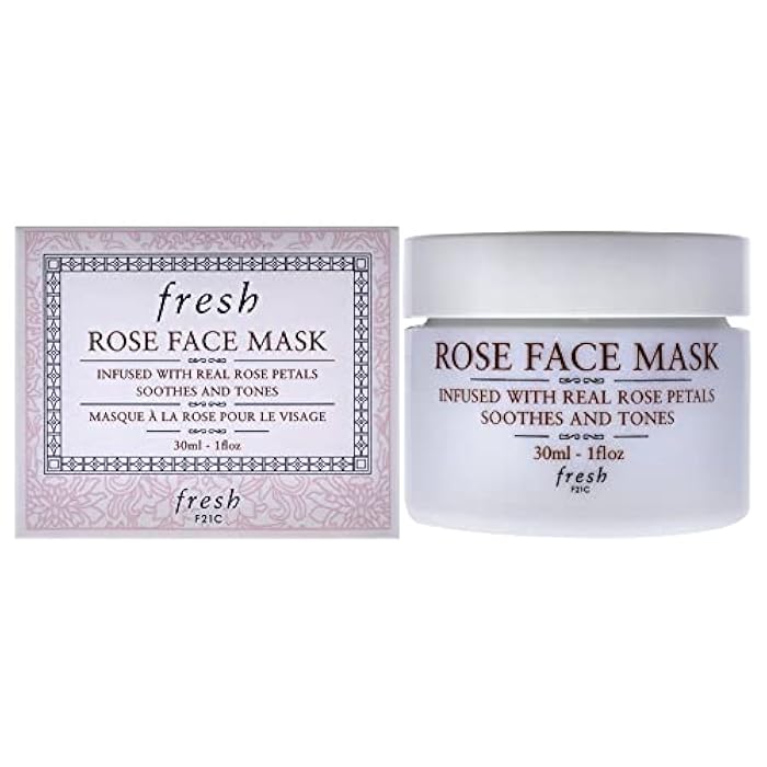Fresh Rose Face Mask Mask Women 1 oz - Image 1