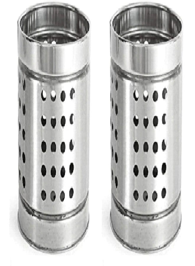 JASCO Stainless Steel Cutlery Holder| Spoon Holder | Brush Holder | Organiser For Home And Kitchen, Cutlery Holder For Dining Table(Silver, Pack Of 2) - Image 1