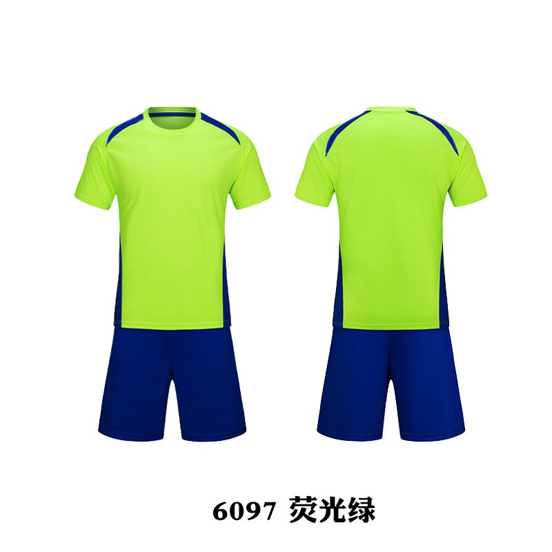 Special Offer Football Uniform Suit For Primary And Secondary School Students Training Competition Team Uniform Printed Number Breathable Quick-Drying Football Uniform - Image 1
