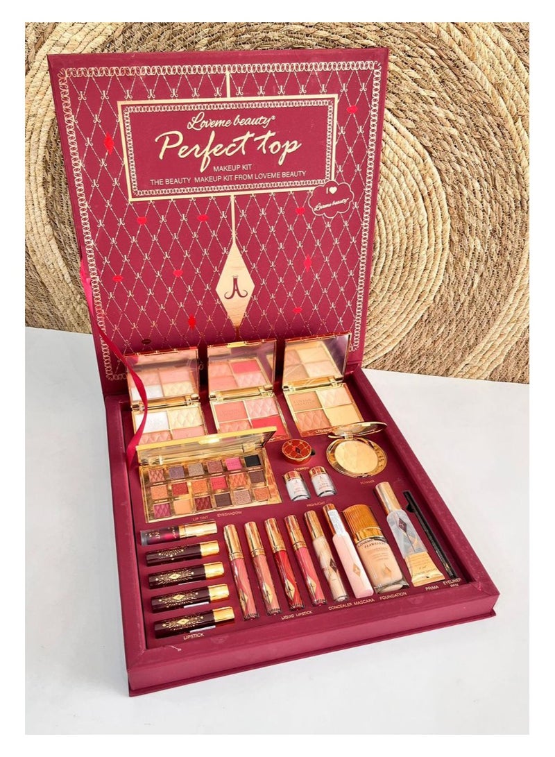 LOVEME BEAUTY Makeup set Box Bag Containing all kinds of Beauty Beauty Bag - Image 1