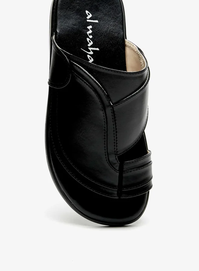 Al Waha Boys Solid Slip-On Arabic Sandals