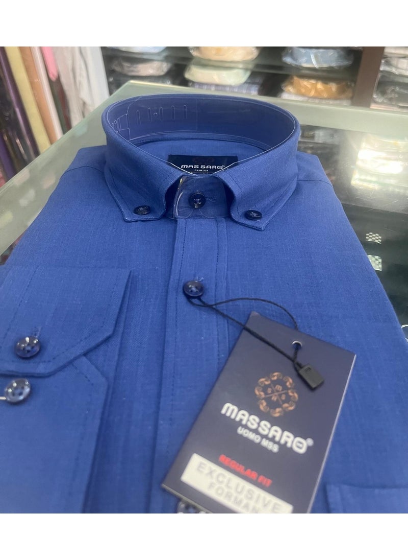 Massaro Linen Cotton Shirt  - Image 4