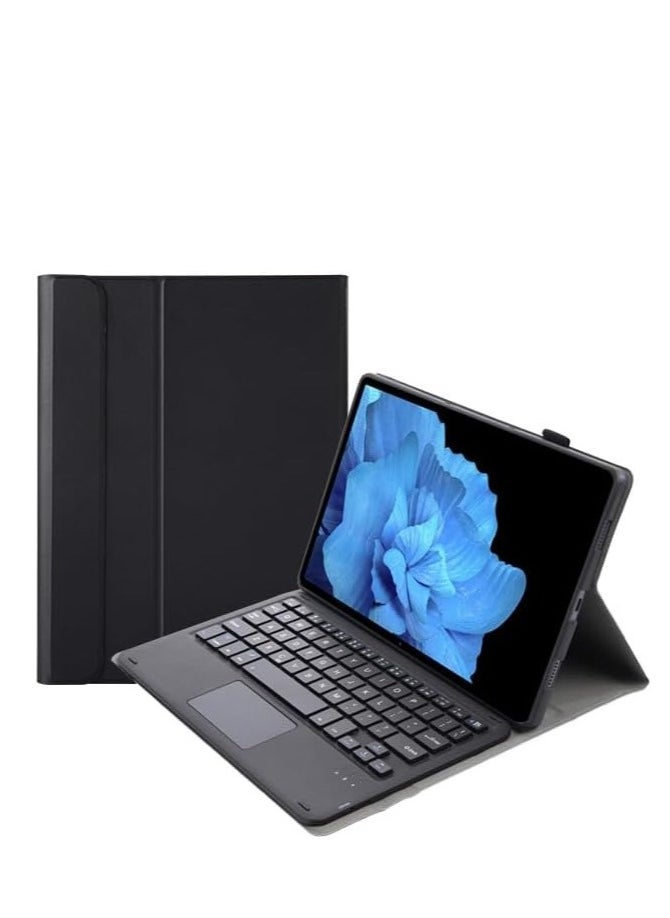 Generic - Arabic and English Touchpad Keyboard Case Compatible with Lenovo Tab K11 Plus 11.45-inch (Model TB352FU) 2024 Magnetic Removable Wireless Keyboard Cover - Image 1