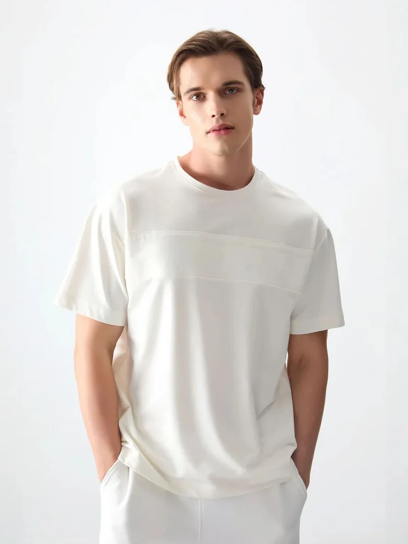 تومي لايف TOMMY Oversized Crew Neck T-Shirt