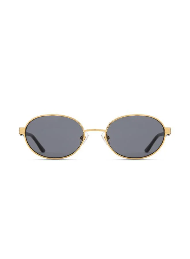 KAREN WAZEN Sam Oval Sunglasses