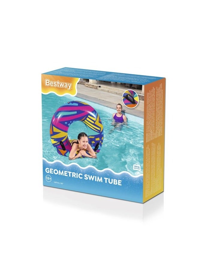 بست واي Bestway® أنبوب سباحة هندسي Φ42"/Φ1.07m 26-36228-BLUE - Image 1