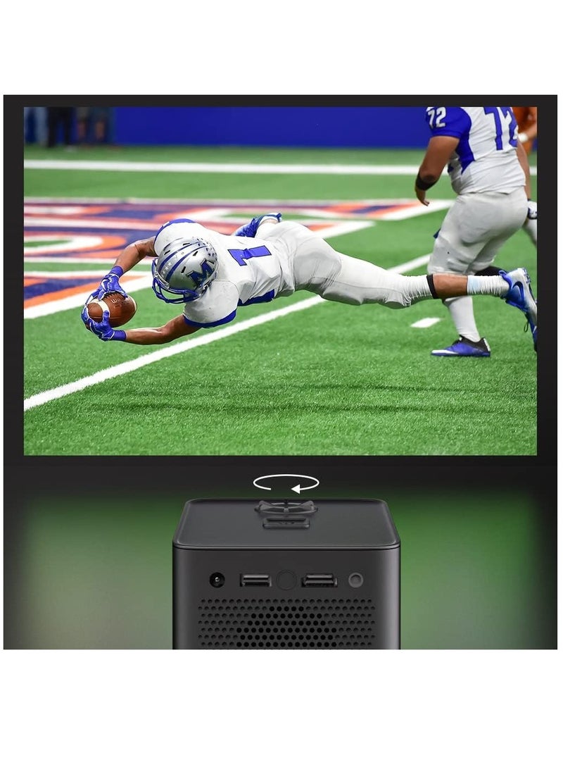 Projector Android Wifi 4k Smart Portable S30MAX Projector with WiFi and Bluetooth Pocket Outdoor 4K 9500L Android 10.0 Projector