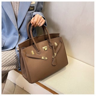 Womens 2024 New Fashionable Korean-style All-match Shoulder Crossbody Fashionable Portable Kelly Bag large coffee - pzsku/Z6CAF99F90BC6D957CCF7Z/45/_/1741689283/88c6356b-a0d6-4a47-b714-8565b628d782