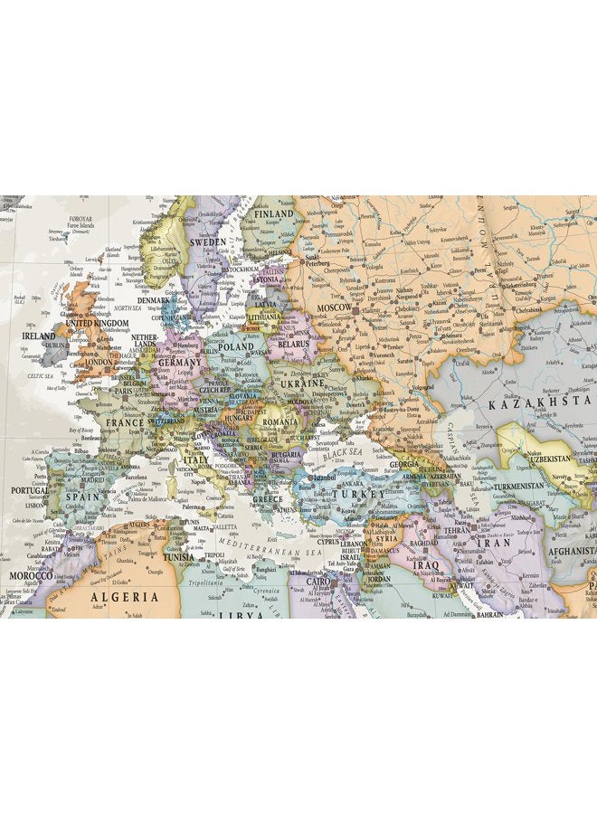 Maps International Classic World Wall Map - Map of The World - Image 3