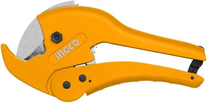 Ingco HPC0442 PVC Pipe Cutter, 225 mm Size, Yellow