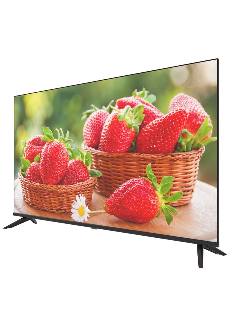 Intex 50 inch UHD 4k Smart TV, HDR, Android 13.0 with Frameless horizon display, Black