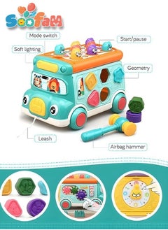 Pounding Toys For Toddlers Educational Toy Pull Along Bus Gopher Toy for Boys Girls Birthday Gift - pzsku/Z6CAFD90E5BD1309CB004Z/45/_/1705894648/7228ac98-b2e0-4735-9b40-af84d90e6977