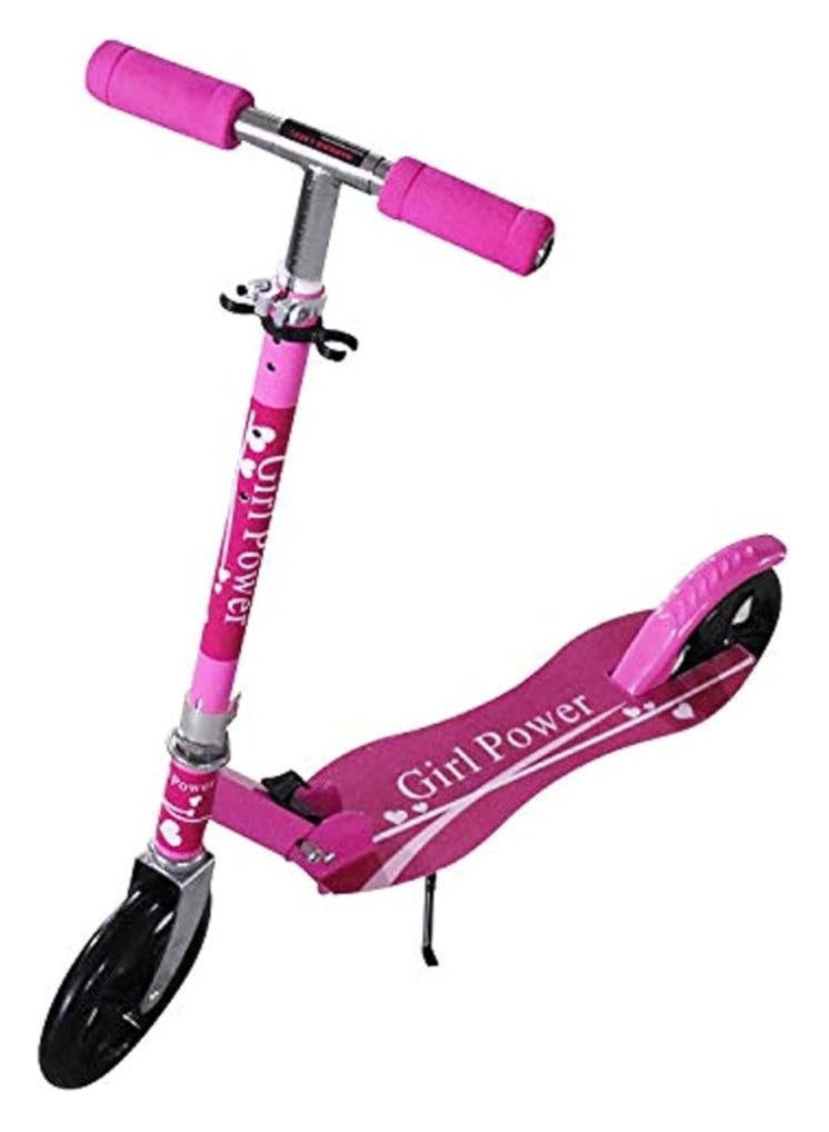 سكوتر أطفال بعجلتين ودواسات - وردي - Image 1