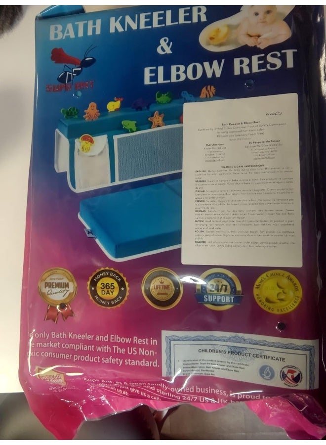 Supa Ant Baby Bath Kneeler and Elbow Rest Pad Set - Image 2