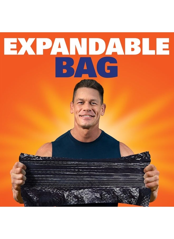 Ultra Strong Multipurpose Large Trash Bags, Black, Unscented, 30 Gallon, 14 Count