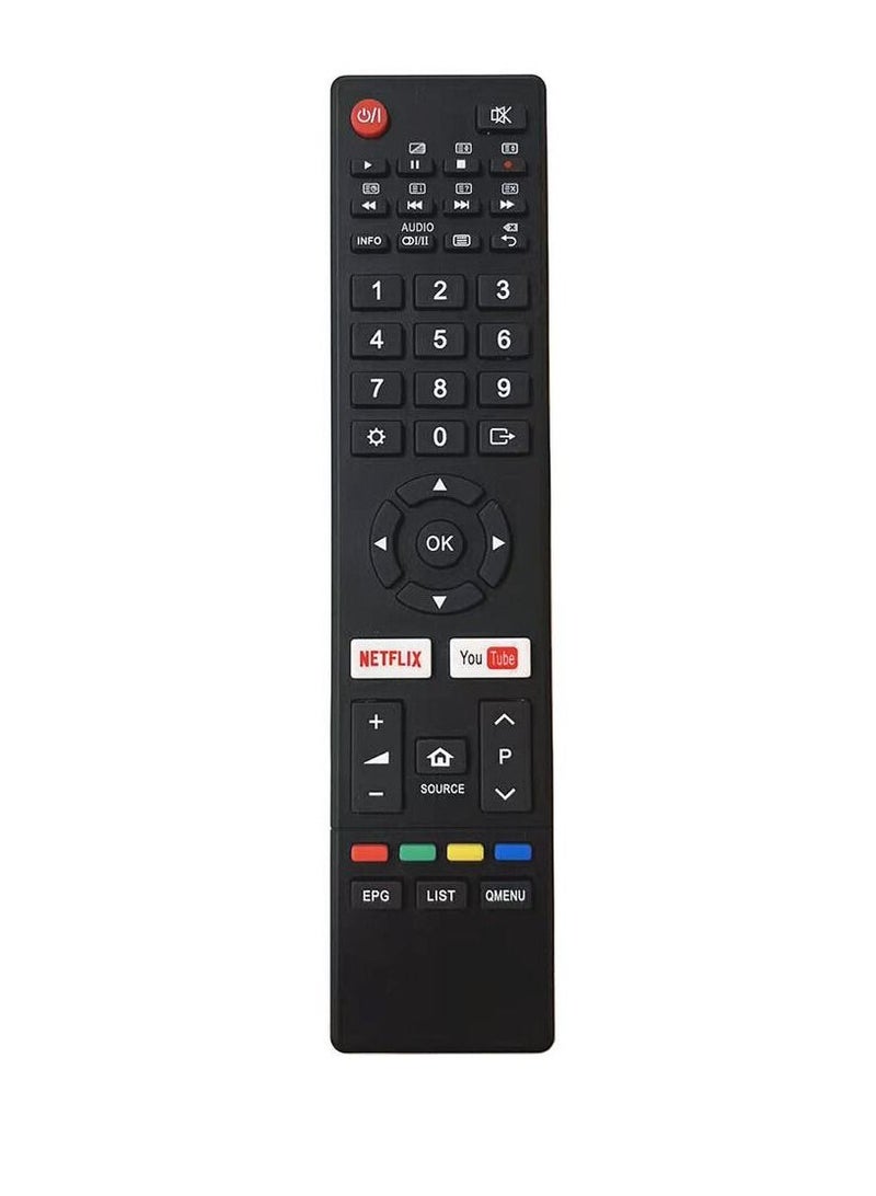 HITACHI Smart LED TV Remote Control For Hitachi Black - Image 2