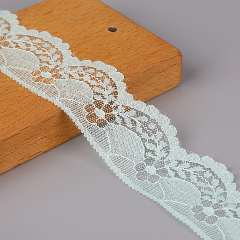 No Elastic Color Lace 5 Yards A Roll Of 4Cm Wide Diy Handmade Jewelry Clothing Decoration Accessories Manufacturers - Image 1