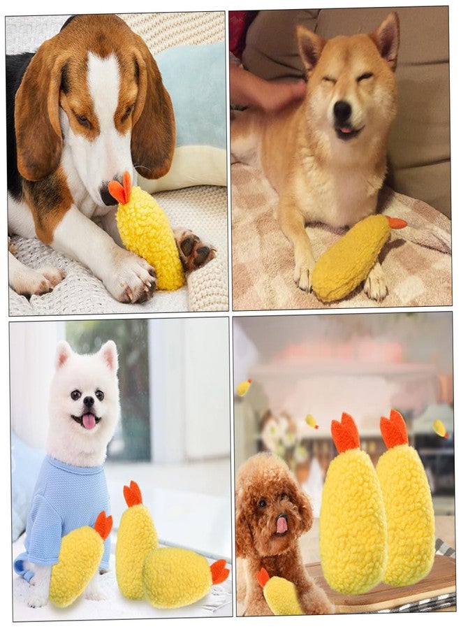 BUGUUYO Dog Vocalizing Chew Toy Plush Pet Comfort Plaything for Healthy Teeth Gums Interactive Stress Relief for Cats and Dogs 2 Pack 5.11X2.36X1.96In - Image 3