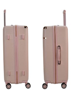 Hard Case Trolley Luggage Set For Unisex ABS Lightweight 4 Double Wheeled Suitcase With Built In TSA Type lock A5123 Set Of 4 Milk Pink - pzsku/Z6CB0501A23F45927CCE8Z/45/_/1670929106/ba3f3508-1a0e-439a-b4b9-4a62c2d219c0