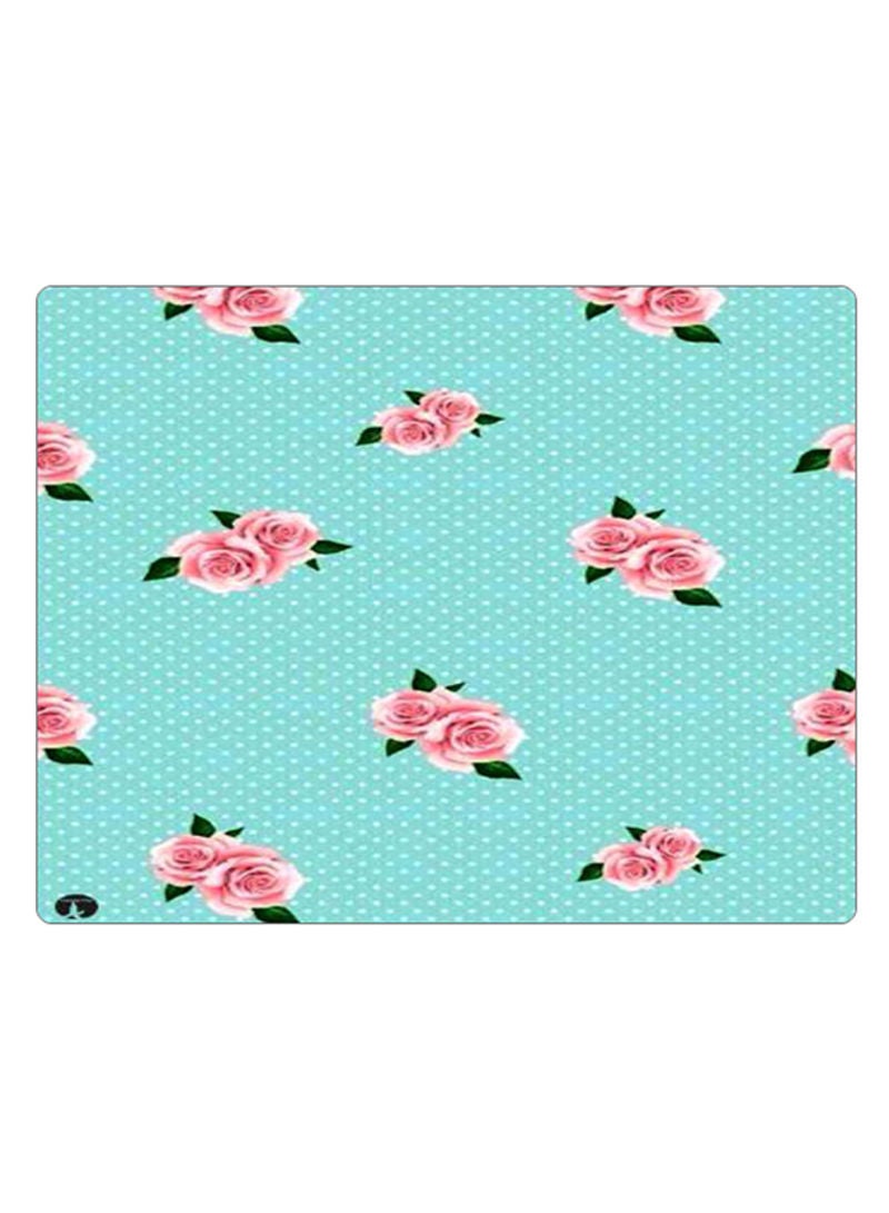 RKN Printed Anti-Slip Gaming Mouse Pad Green/Pink