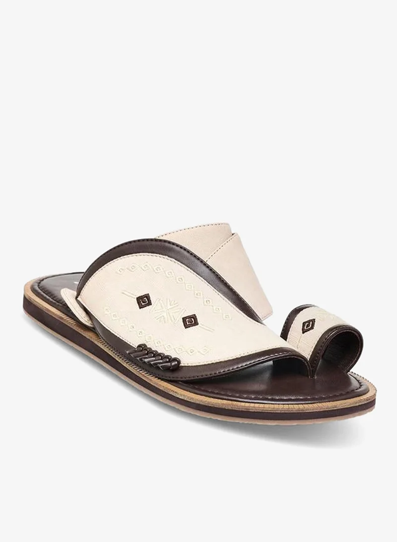 الواحة صنادل رجالية مطرزة تشكيلة رمضان