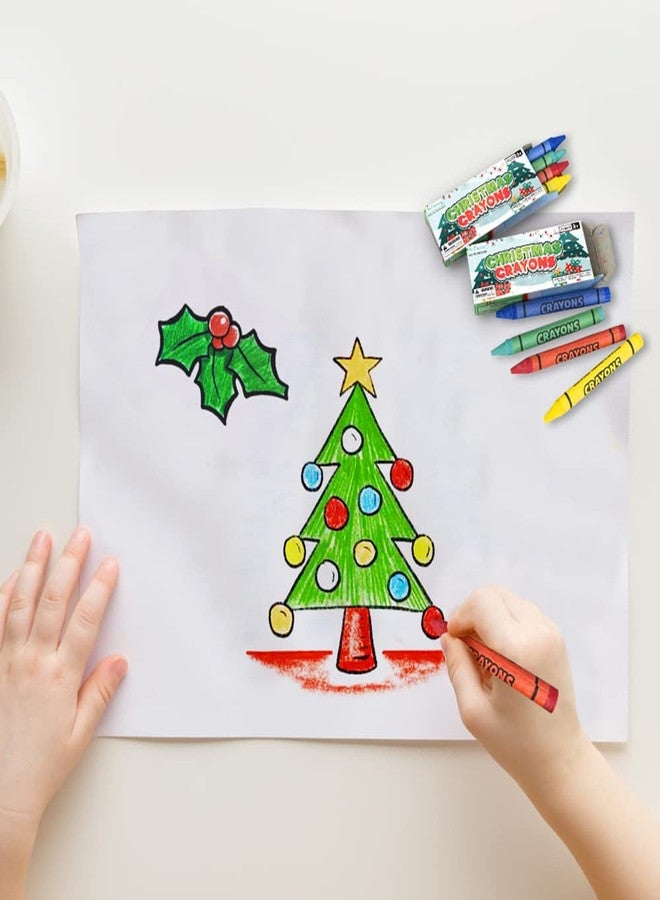 ArtCreativity Christmas Crayons for Kids (Bulk), 12 Boxes, Each Box with 4 Crayons, Great for Party Favor Bundle, Perfect for Classroom Goodie Bags, Fun Holiday Stocking Stuffers - Image 5