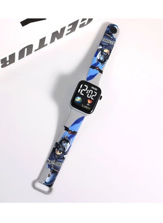 4 Pcs Kids' Cartoon Anime Printed Square Water Resistant Silicone Digital Watch - view 5