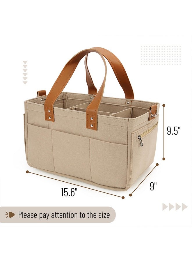 Mr. Pen- Baby Diaper Caddy Organizer, Leather Strap, Baby Organizer, Car Diaper Caddy, Baby Caddy Organizer, Portable Diaper Caddy, Diaper Organizer for Changing Table, Baby Organizer for Nursery - Image 1