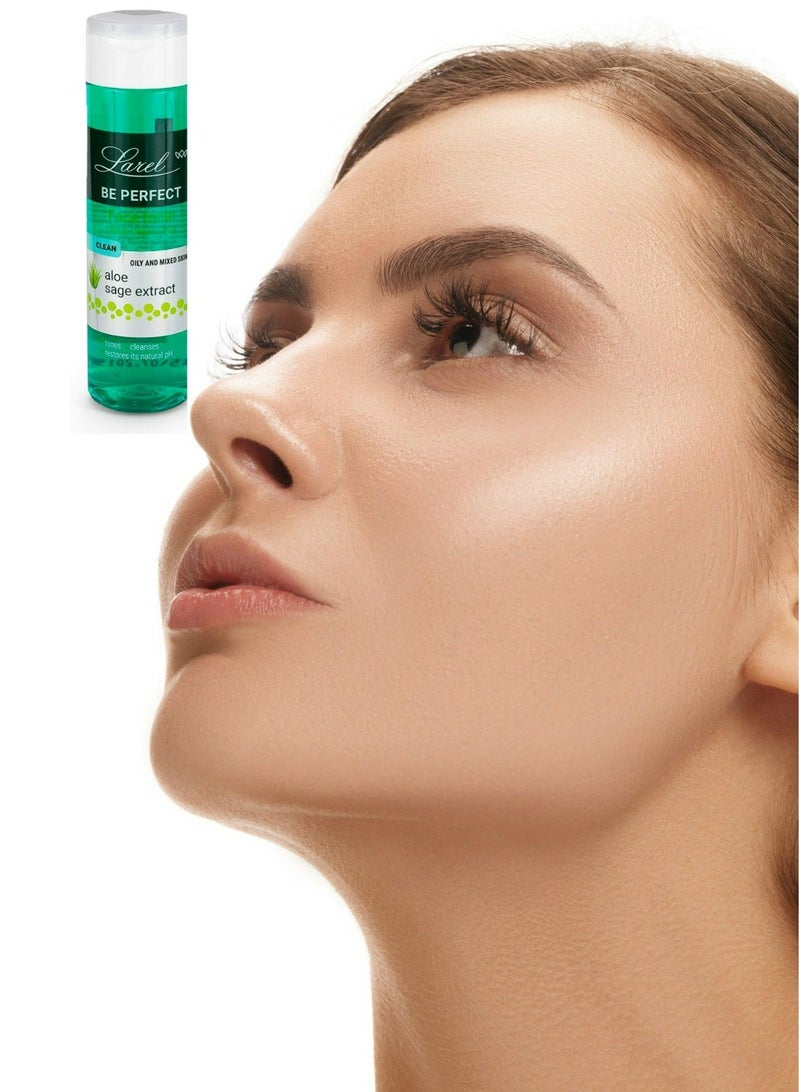 larel BE Perfect face tonic deep cleansing