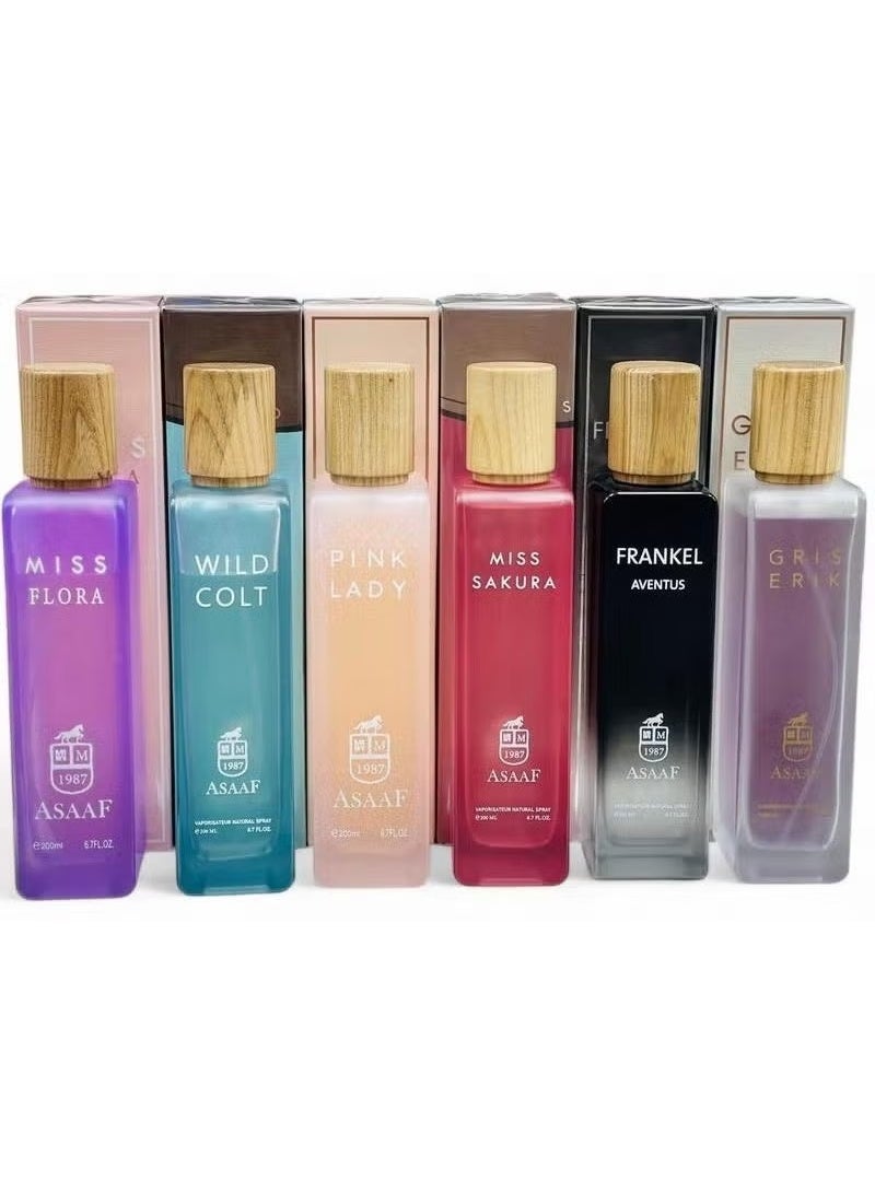Asaaf perfume set 200 ml