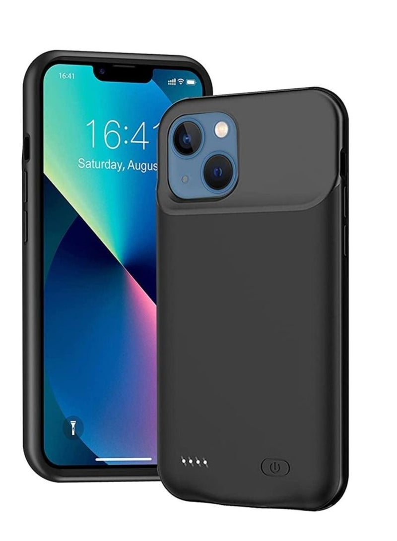 BORTONY iPhone 14 Battery Case Cover for Black - 3500mAh - Image 1