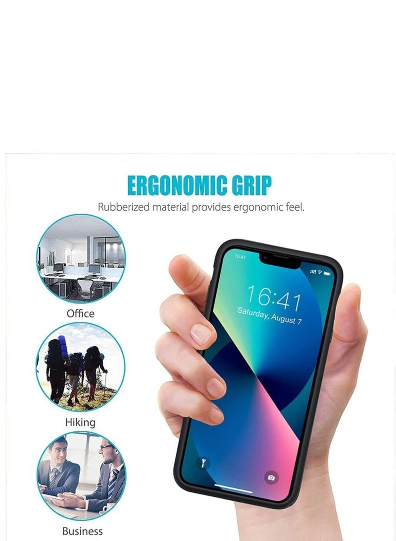 BORTONY iPhone 14 Battery Case Cover for Black - 3500mAh - Image 2