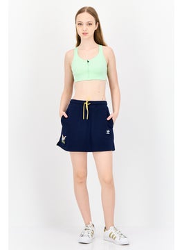 adidas Originals Adidas X Disney Women Sportswear Fit Outdoor Shorts, Navy  - Image 4
