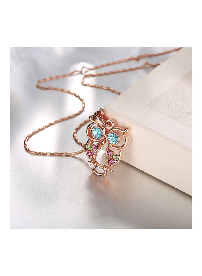 بيرفيي Rhodium Plated Ziron Studded Pendant Necklace - Image 5