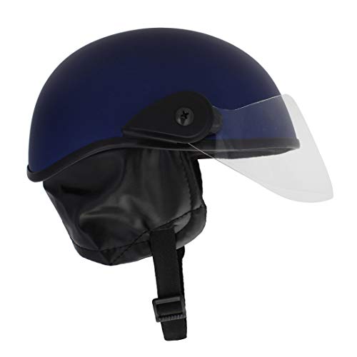 Sage Square Multipurpose Half Helmet for Men and Women (Large, Blue Matte) - Image 2