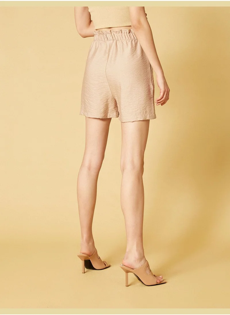 KOTON Belted Shorts