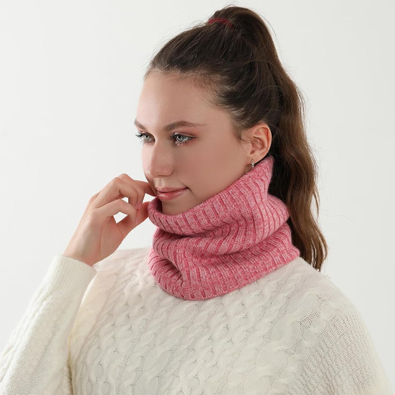 NovForth Winter Neck Warmer Men Ski, Neck Gaiter Face Scarf Women, Fleece Scarf for Men Gaiter Mask, Thick Windproof Scarves - Image 4