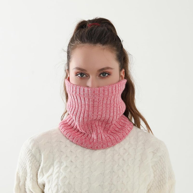 NovForth Winter Neck Warmer Men Ski, Neck Gaiter Face Scarf Women, Fleece Scarf for Men Gaiter Mask, Thick Windproof Scarves - Image 3
