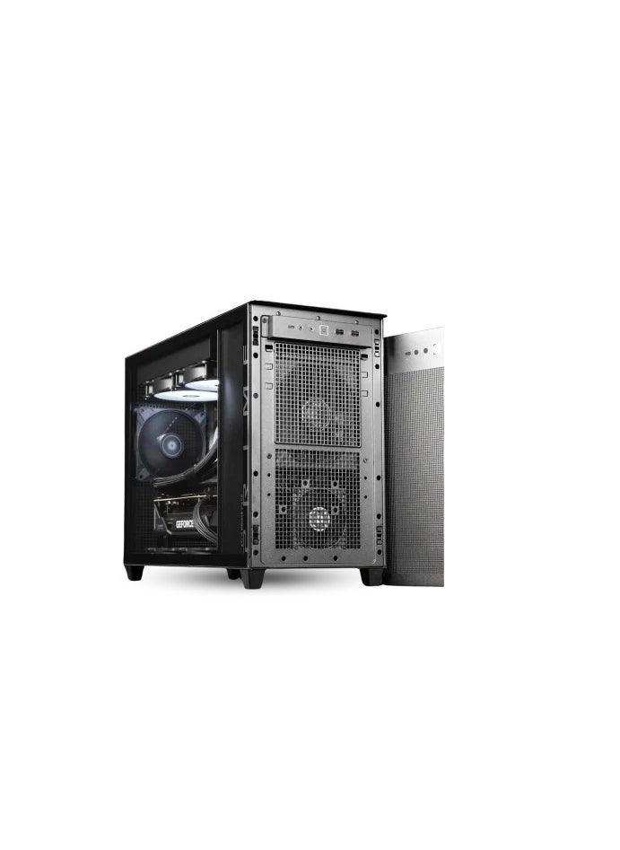 NANOTECH Nanotech Gaming PC AMD Radeon Pro WX3200 AP21 Workstation PC, Core I5-14400F 14th Gen, 16GB (2x8GB) RGB 5600 DDR5, 1TB SSD NVMe, Air Cooler, 650W, WiFi+BT  - Image 4