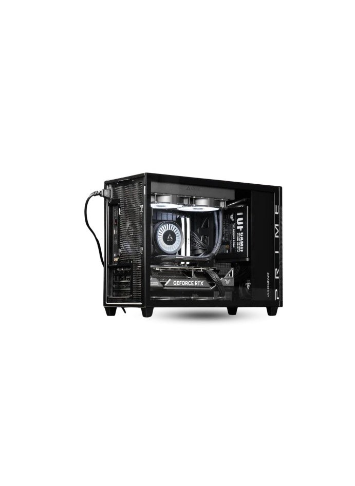 NANOTECH Nanotech Gaming PC AMD Radeon Pro WX3200 AP21 Workstation PC, Core I5-14400F 14th Gen, 16GB (2x8GB) RGB 5600 DDR5, 1TB SSD NVMe, Air Cooler, 650W, WiFi+BT  - Image 5