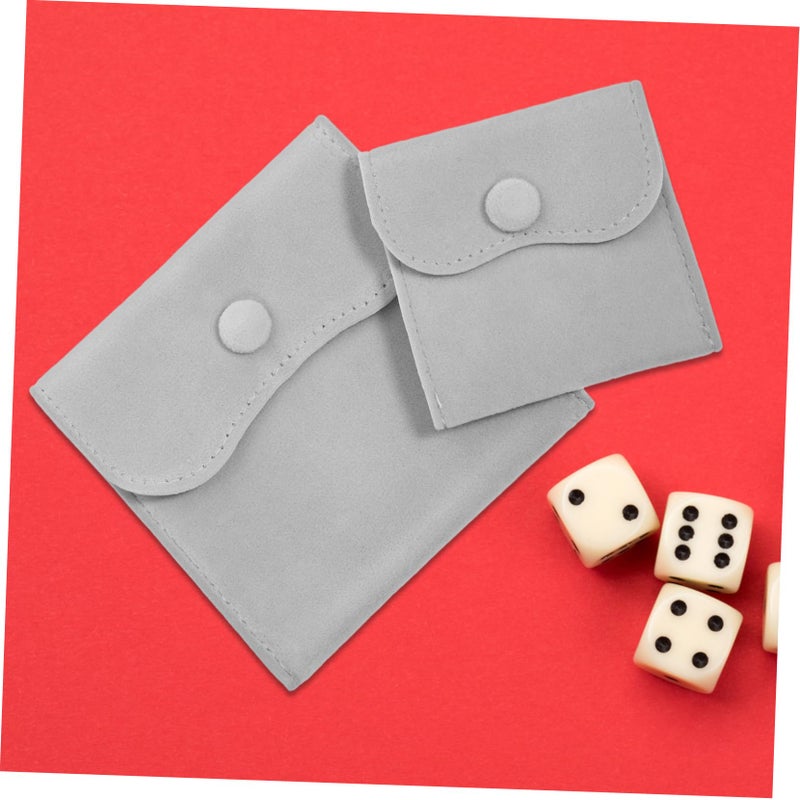 10 Pcs Small Jewelry Storage Bags Lint Material For Necklaces Bracelets Rings Earrings - Image 3